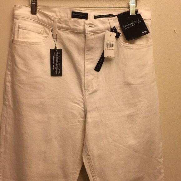 Banana Republic High Rise Straight Ankle 32 Long - Picture 4 of 8